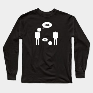 Don't lose your head boyee! Long Sleeve T-Shirt